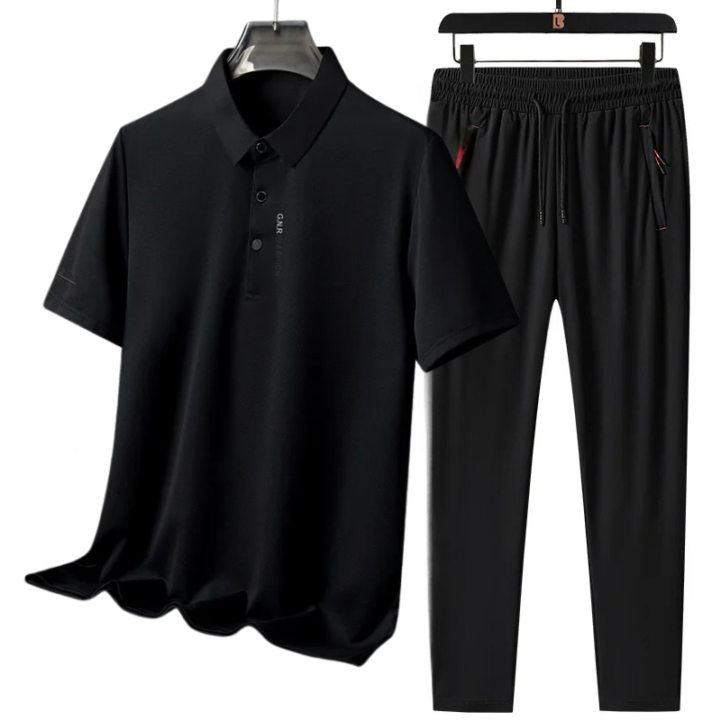 Pague 1 Leve 2 | Kit Urban Camisa Polo + Calça Social | frete Grátis