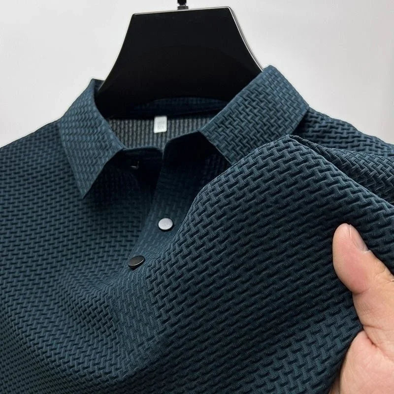 [PAGUE 1 LEVE 3] - Camisa Polo Fresh Seda Gelo