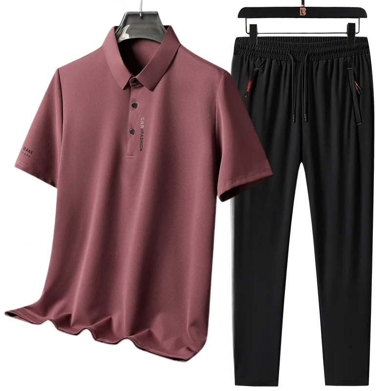 Pague 1 Leve 2 | Kit Urban Camisa Polo + Calça Social | frete Grátis