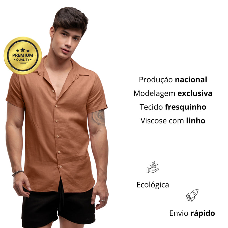 Camisa Social de Linho Summerlast