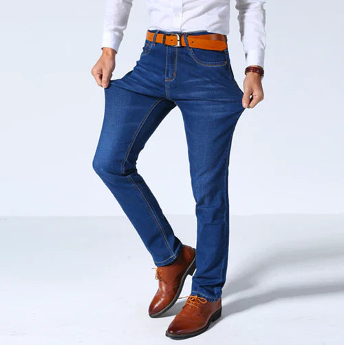 Pague 1 Leve 2 | Calça Jeans® Comfort Flex + Brinde Cinto Masculino - Loja Arantes