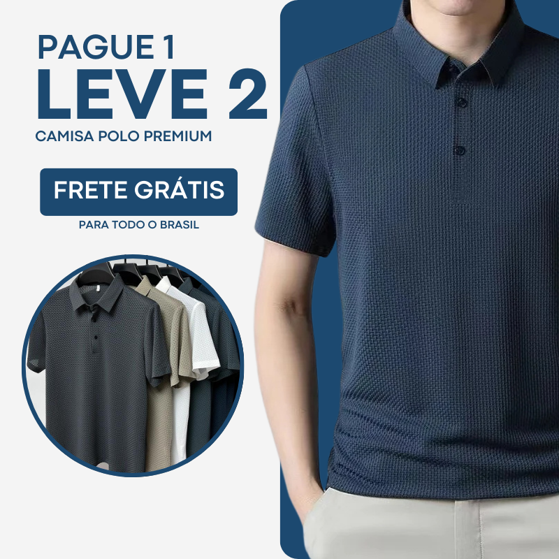 Camisa Polo Fresh Seda Gelo - [PAGUE 1 LEVE 2] - Loja Arantes