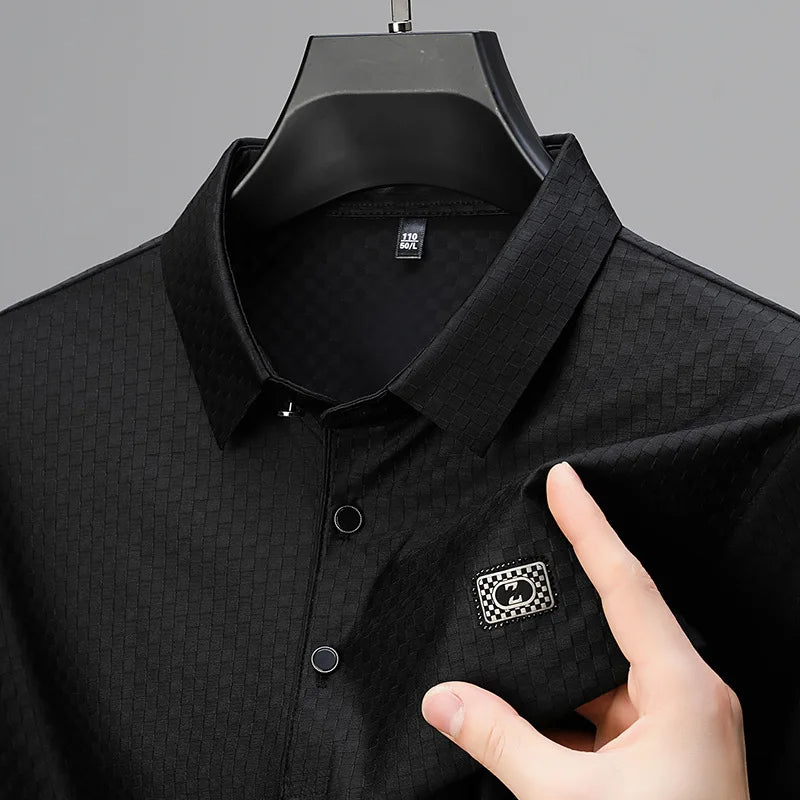 Camisa Polo Prime Line Seda Gelo