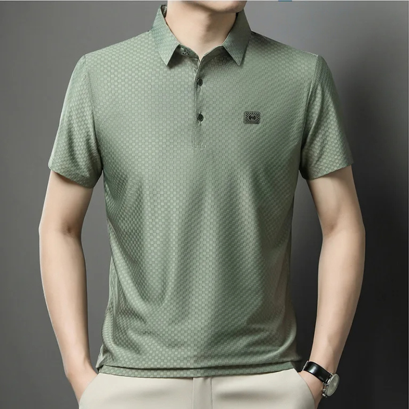 Camisa Polo Prime Line Seda Gelo