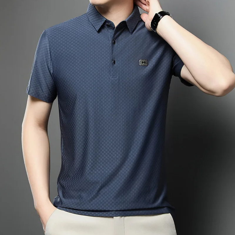 Camisa Polo Prime Line Seda Gelo